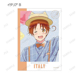 Hetalia World Stars Anime Merch - Amusement Park ver. Trading Bromides