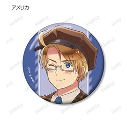 Hetalia World Stars Anime Merch - Postman Ver. Trading Can Badge