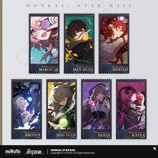 Honkai: Star Rail Anime Merch - Departure Countdown Series Commemorative Hologram Ticket Set - Doki Doki Land