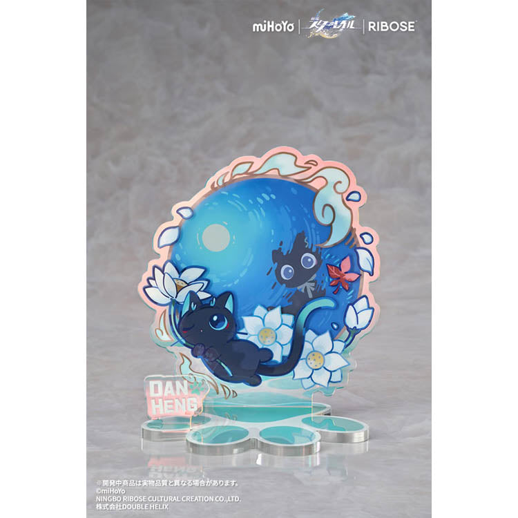 Honkai Star Rail Chibineko Dan Heng Imbibitor Lunae figure with black cat companions by RIBOSE