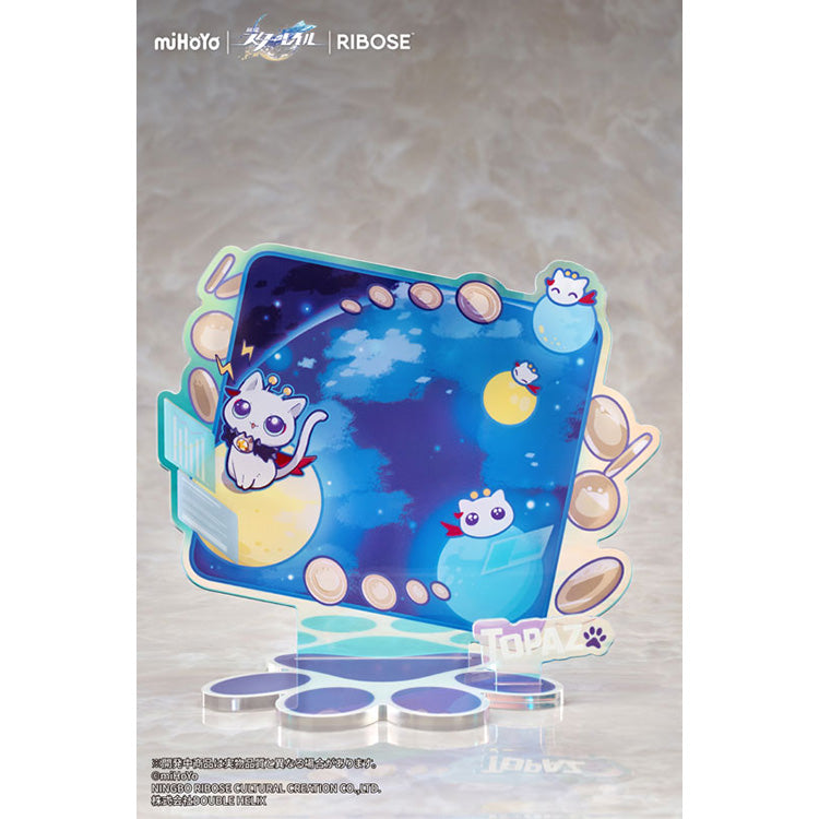 Honkai: Star Rail RISE UP+ Chibineko Series Figure - Topaz & Numby Ver.