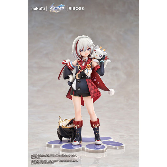 Honkai: Star Rail RISE UP+ Chibineko Series Figure - Topaz & Numby Ver.