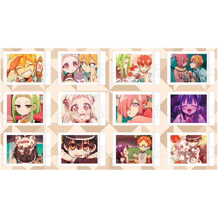 Jibaku Shounen Hanako-kun Anime Merch - PashaColle (3pcs Instant Photo Style Collection)