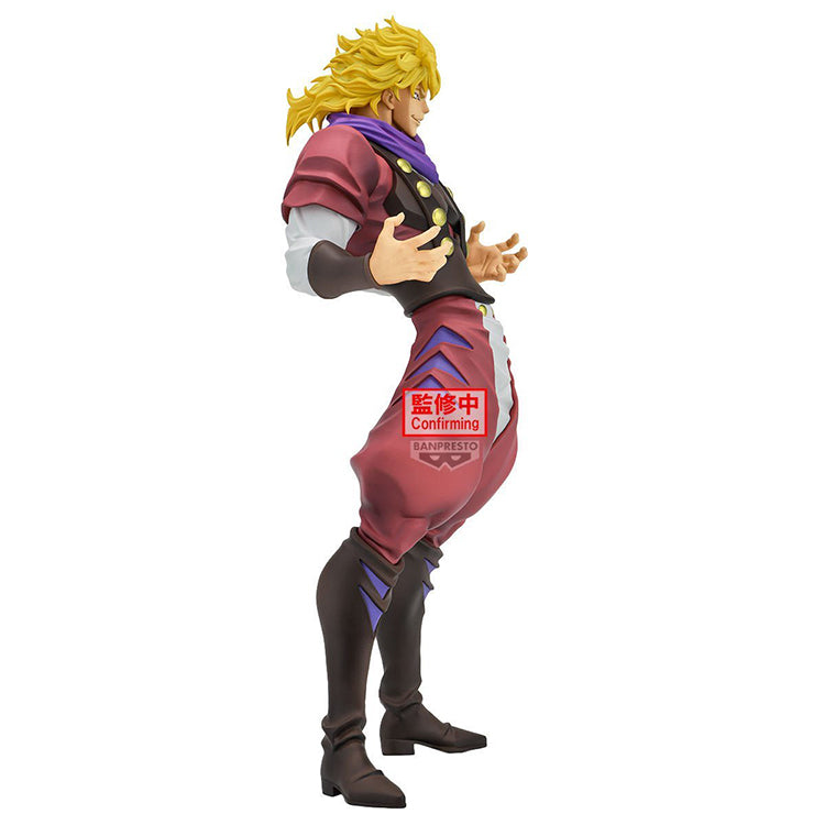JoJo’s Bizarre Adventure Phantom Blood Mometria Dio Brando 22cm figure in dynamic pose with detailed sculpt and dramatic expression.