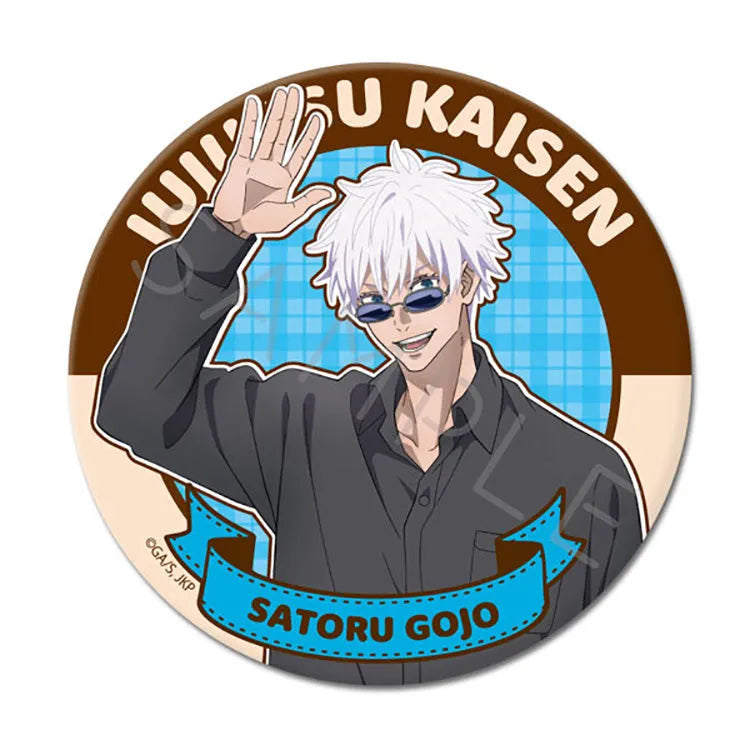 Jujutsu Kaisen Anime Merch - 2nd Season 3way Tin Badge (75mm) Vol.3 - Doki Doki Land 