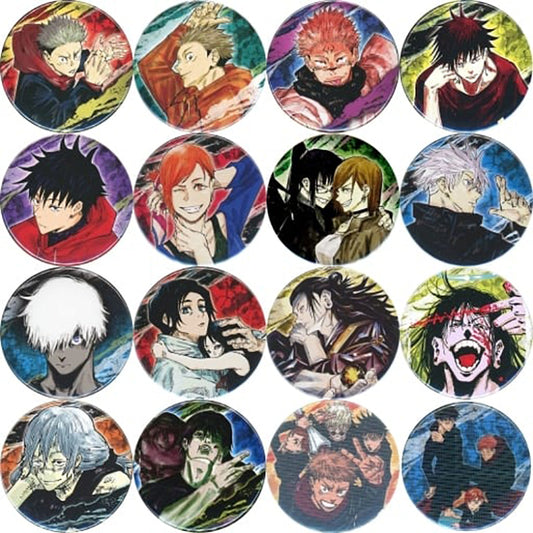 Jujutsu Kaisen Anime Merch - Can Badge Collection Vol.2