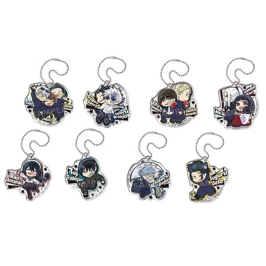 Jujutsu Kaisen Anime Merch - Pita! Deforme Hidden Inventory / Premature Death Opening & Ending Acrylic Keychain (1 Random) - Doki Doki Land