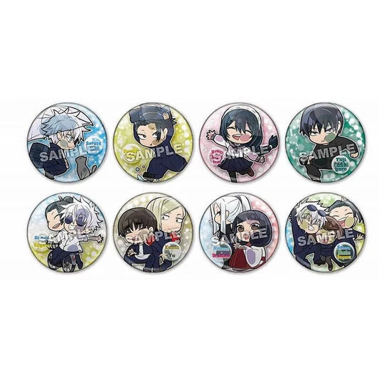 Jujutsu Kaisen Anime Merch - Pita! Deforme Hidden Inventory / Premature Death Opening & Ending Trading Can Badge (1 Random) - Doki Doki Land
