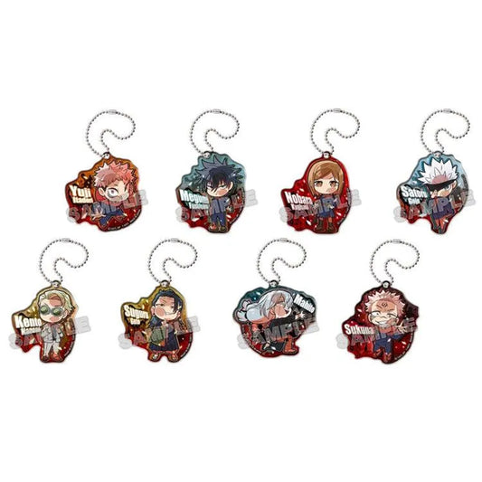Jujutsu Kaisen Anime Merch - Pita! Deforme Jujutsu Kaisen 2nd / Opening Acrylic Keychain (1 Random) - Doki Doki Land