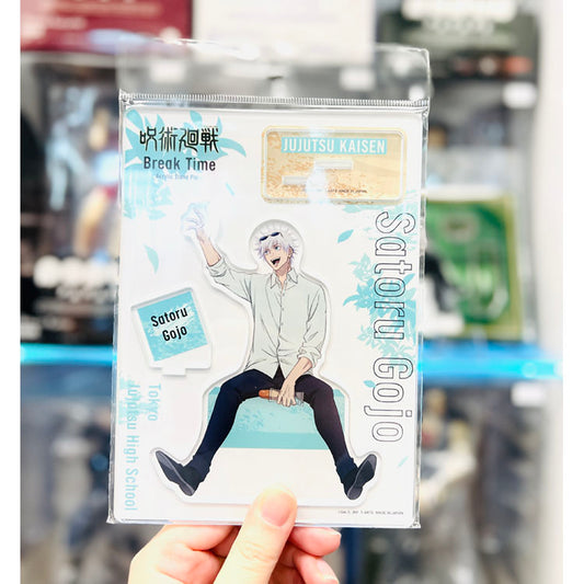 Jujutsu Kaisen Anime Merch - Satoru Gojo Break Time Full Body Acrylic Stand Plate