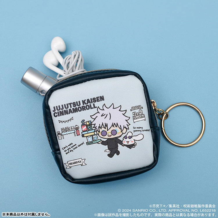 Jujutsu Kaisen Anime Merch - Satoru Gojo x Cinnamoroll Square Mini Pouch