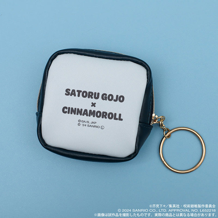 Jujutsu Kaisen Anime Merch - Satoru Gojo x Cinnamoroll Square Mini Pouch