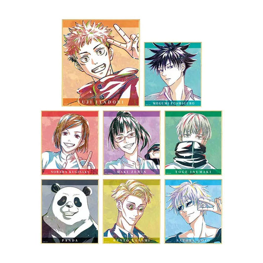 Jujutsu Kaisen Anime Merch - Trading Ani-Art Mini Shikishi (1 Random) - Doki Doki Land