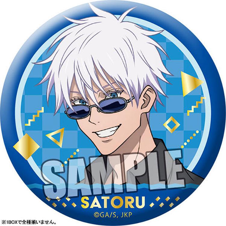 Jujutsu Kaisen Anime Merch - Trading Matte Tin Badge Holiday Ver. - Doki Doki Land 