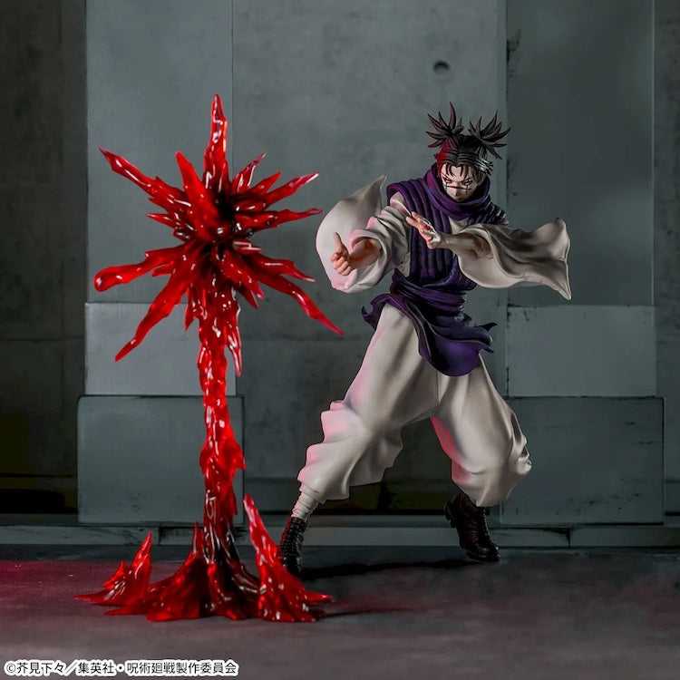 Jujutsu Kaisen Choso Luminasta Figure by Sega with Blood Manipulation effect from the Culling Game arc action pose.