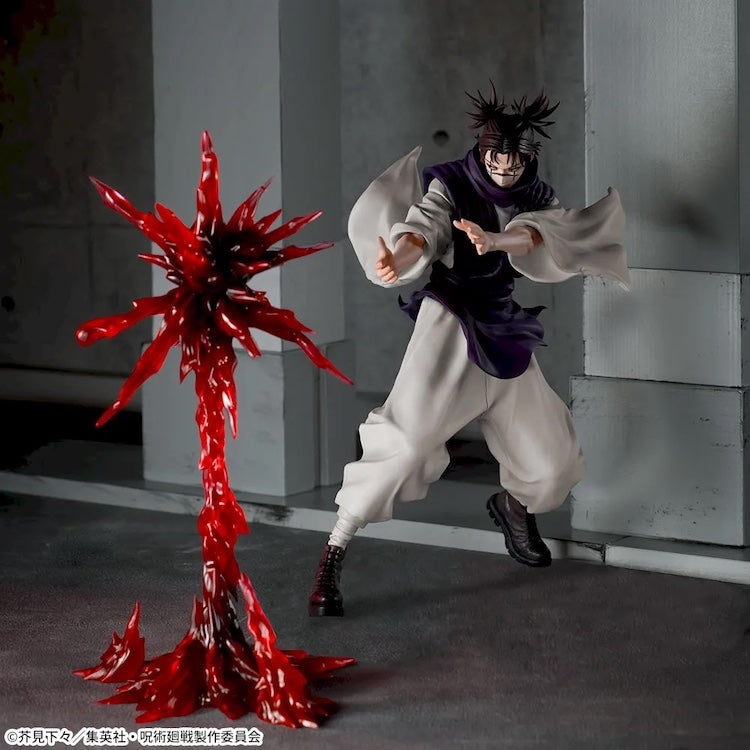 Sega Luminasta Choso figure from Jujutsu Kaisen Culling Game arc with translucent red Blood Manipulation effects.