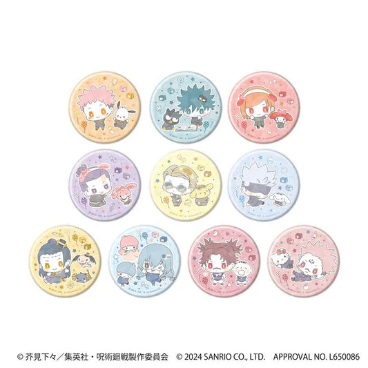 Jujutsu Kaisen x Sanrio Hologram Can Badge