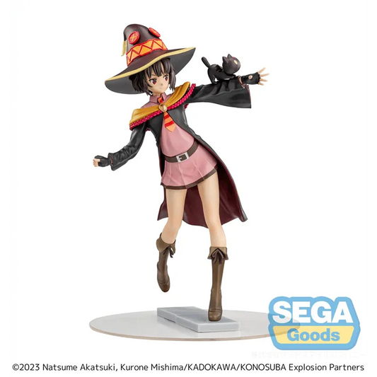 "KONOSUBA" Luminasta Figure - Megumin with Chomusuke