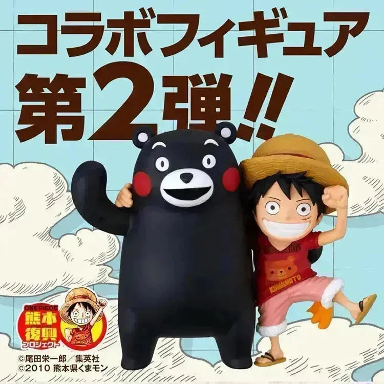 Kumamoto Bear x Monkey D. Luffy WCF Figure – Doki Doki Land