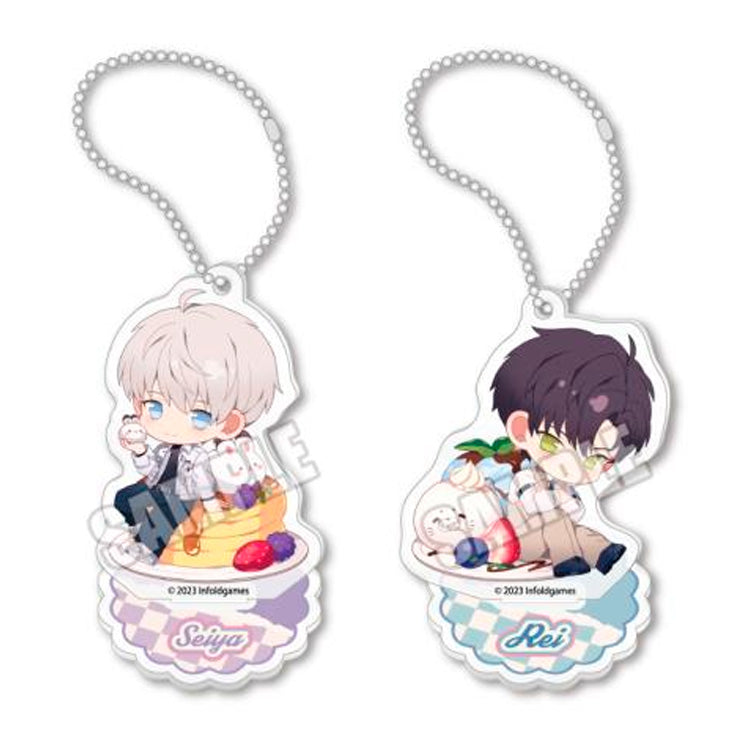 Love and Deepspace Anime Merch - Chibi Style Trading Acrylic Keychain (1 Random)