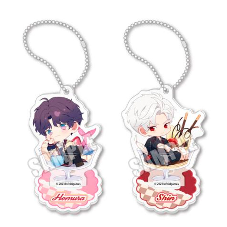 Love and Deepspace Anime Merch - Chibi Style Trading Acrylic Keychain (1 Random)