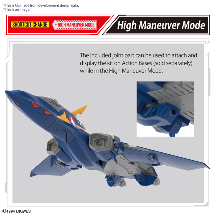  "Macross" Model Kit - HG YF-21