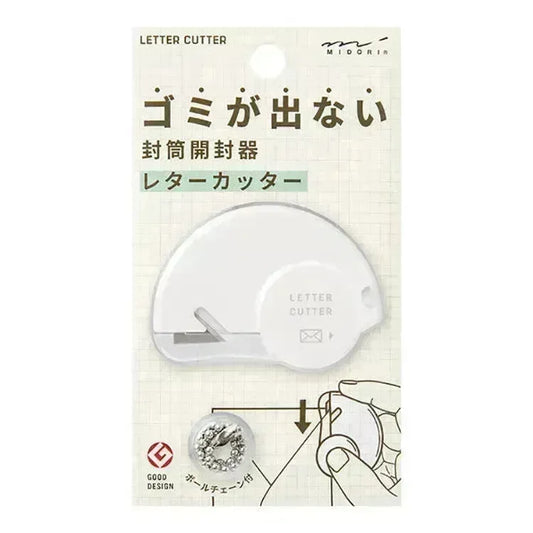 Midori Letter Cutter White 35553006