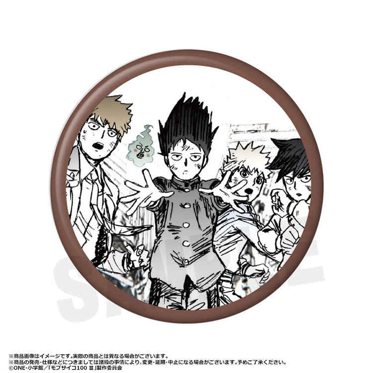 Mob Psycho 100 III Anime Merch - Tin Badge Collection vol.3 (1 Random) - Doki Doki Land 