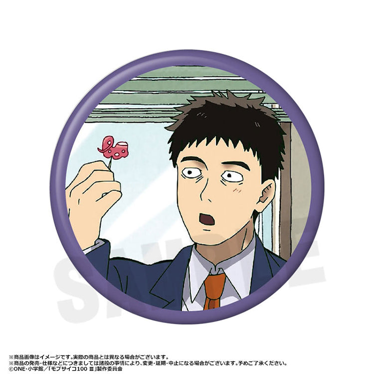 Mob Psycho 100 III Anime Merch - Tin Badge Collection vol.3 (1 Random) - Doki Doki Land 