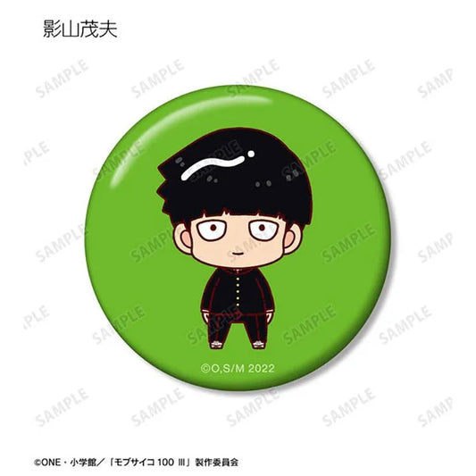 Mob Psycho 100 III Anime Merch - Trading Chokonto! Tin Badge - Doki Doki Land