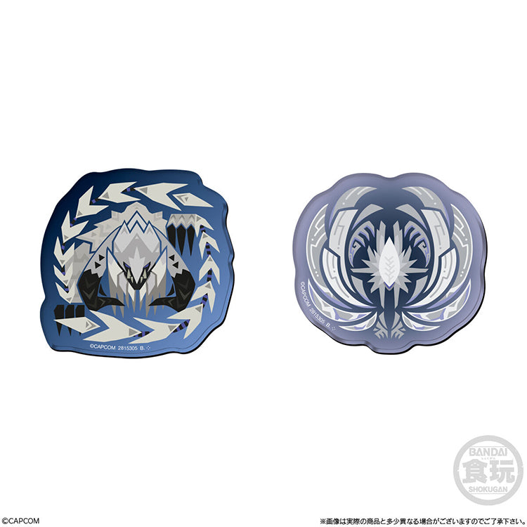 Acrylic Monster Hunter Wilds magnet with detailed in-game monster icon printed on 5mm acrylic.