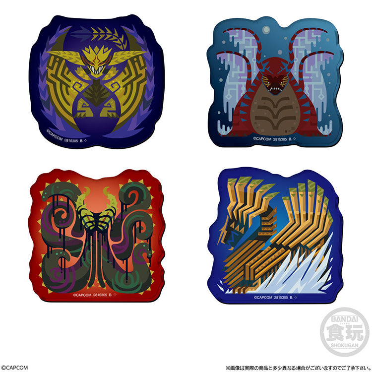 Acrylic Monster Hunter Wilds magnet with detailed in-game monster icon printed on 5mm acrylic.