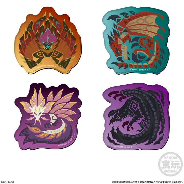 Acrylic Monster Hunter Wilds magnet with detailed in-game monster icon printed on 5mm acrylic.