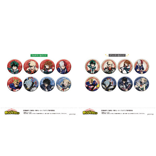 My-Hero-Academia-Heroes-vs-Villains-56mm-Tin-Badge-All-Designs
