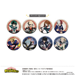 My-Hero-Academia-Heroes-vs-Villains-56mm-Tin-Badge-Glitter-Designs