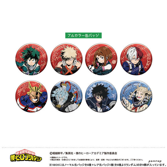 My-Hero-Academia-Heroes-vs-Villains-56mm-Tin-Badge-Normal-Designs