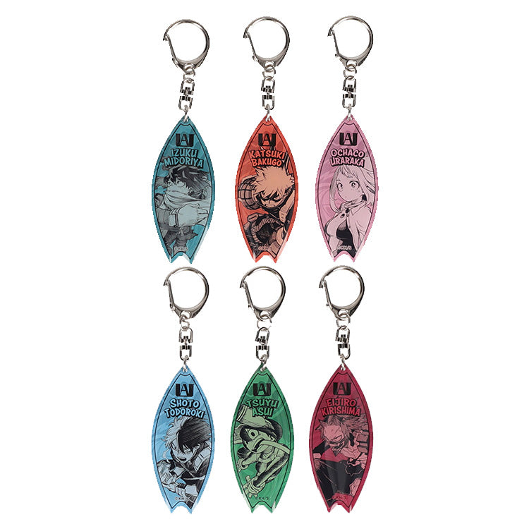 My Hero Academia Surfboard-style Acrylic Keychain