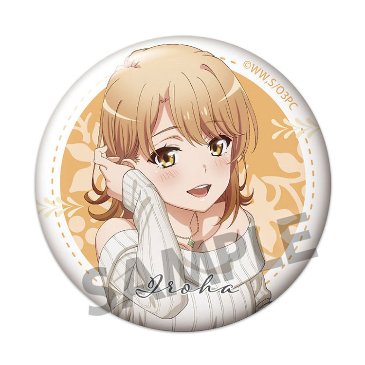 Oregairu Park Date trading can badge set featuring Yukino, Yui, and Iroha from My Teen Romantic Comedy SNAFU, with cute newly drawn illustrations.