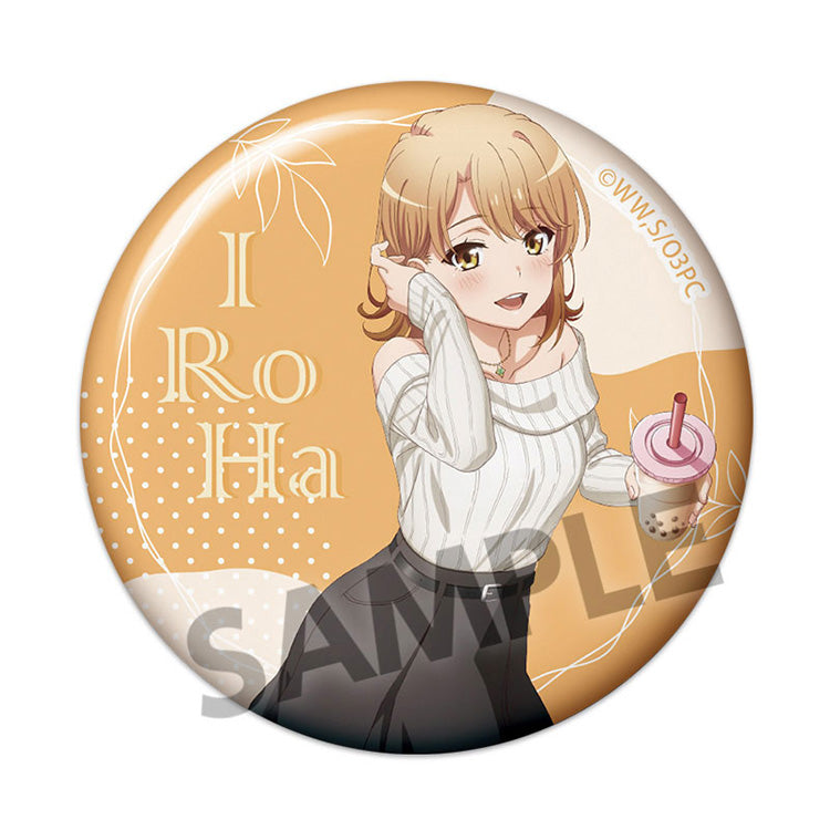 Oregairu Park Date trading can badge set featuring Yukino, Yui, and Iroha from My Teen Romantic Comedy SNAFU, with cute newly drawn illustrations.