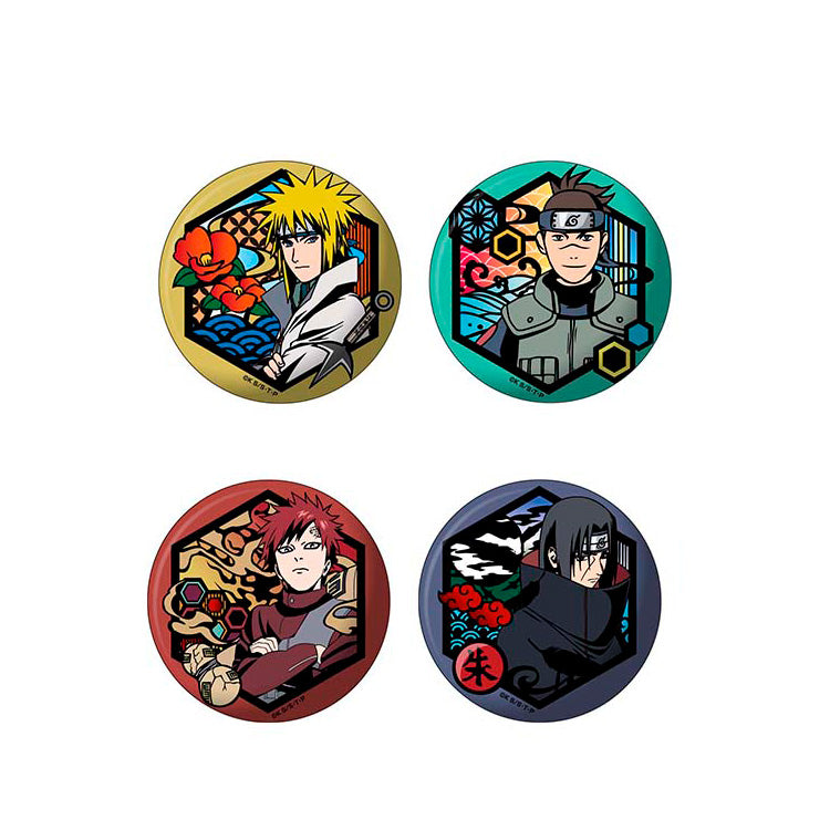 Naruto Cut-Out Series Japanese Paper Can Badge Vol.1