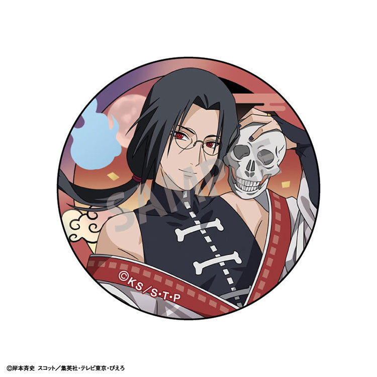 Naruto Anime Merch - Youkai Arrangement Outfit Trading Japanese Washi Paper Style Tin Badge