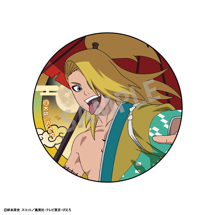 Naruto Anime Merch - Youkai Arrangement Outfit Trading Japanese Washi Paper Style Tin Badge