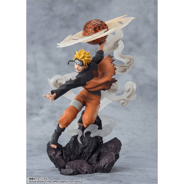 "Naruto Shippuden" Figuarts Zero - Naruto Uzumaki -Sage Art: Lava Release Rasenshuriken-