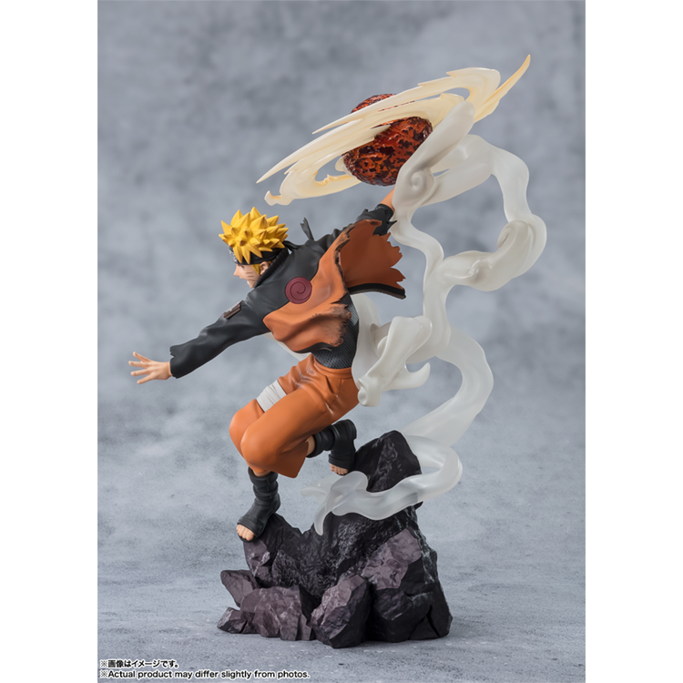 "Naruto Shippuden" Figuarts Zero - Naruto Uzumaki -Sage Art: Lava Release Rasenshuriken-
