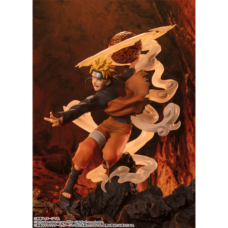 "Naruto Shippuden" Figuarts Zero - Naruto Uzumaki -Sage Art: Lava Release Rasenshuriken-