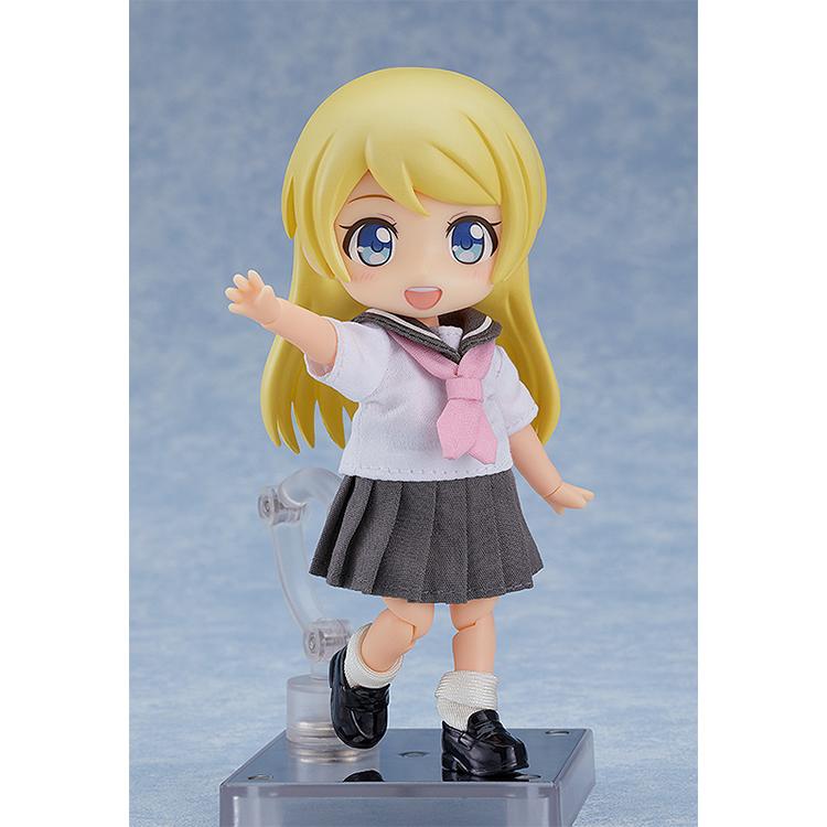 Nendoroid Doll Outfit Set - Short-Sleeved Sailor Outfit (Gray)