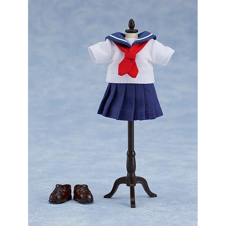 Nendoroid Doll Outfit Set - Short-Sleeved Sailor Outfit (Navy) - Doki Doki Land 