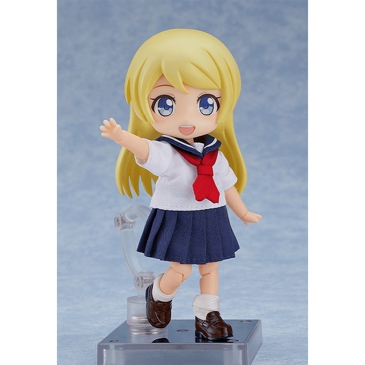 Nendoroid Doll Outfit Set - Short-Sleeved Sailor Outfit (Navy) - Doki Doki Land 