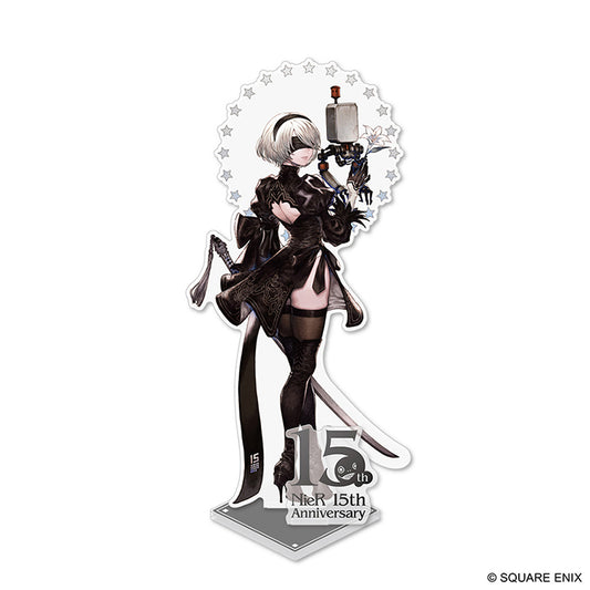 NieR:Automata Anime Merch - 2B & Pod 042 15th Anniversary Acrylic Stand