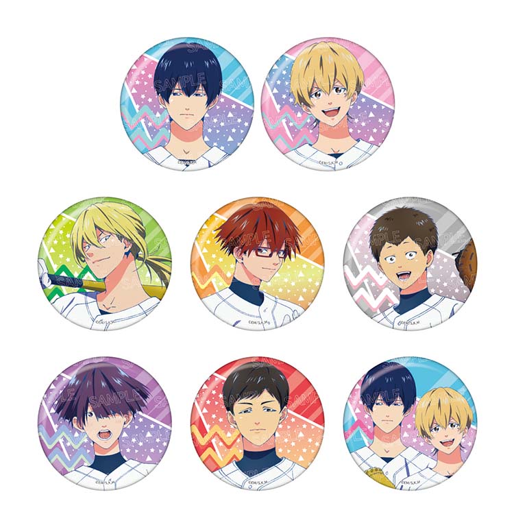 Oblivion Battery Anime Merch - Vivid Line Can Badge (1 Random)